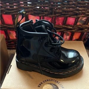 Patent leather toddler Dr. Marten